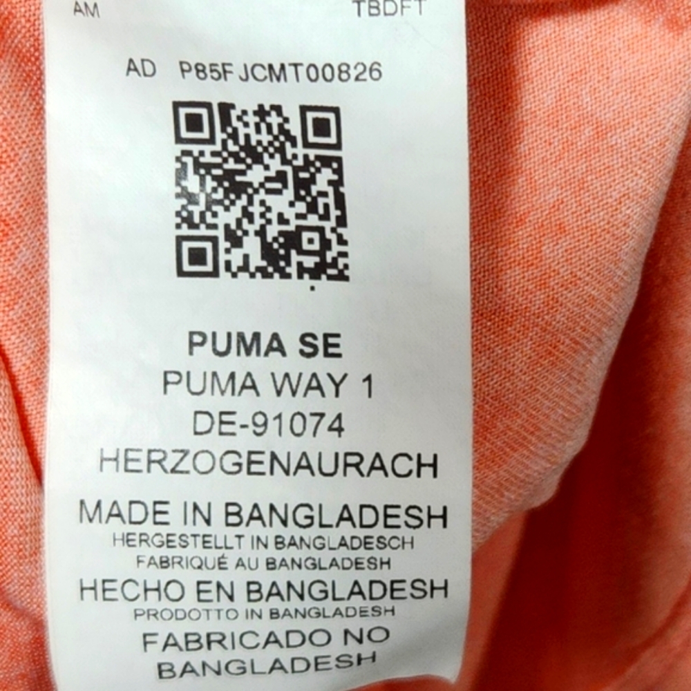 🌸 3/$25 🌸 Puma Women's Relaxed Coral Tee-Size XL - Picture 6 of 6
